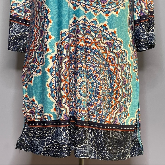 Beach Break Boho Summer Dress Size Large - Picture 4 of 8